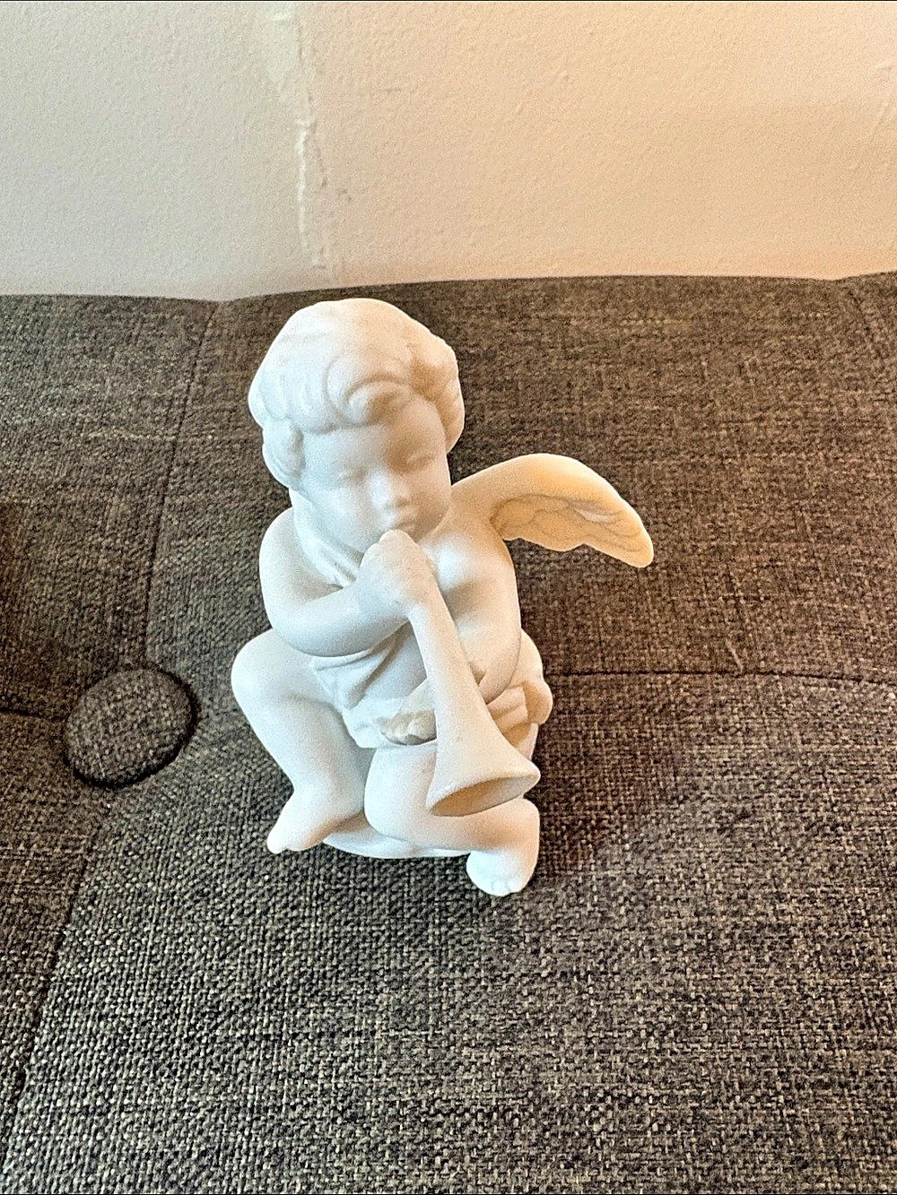 Avon Nativity Collectibles The Cherub Porcelain Figurine Cherub White Figurine